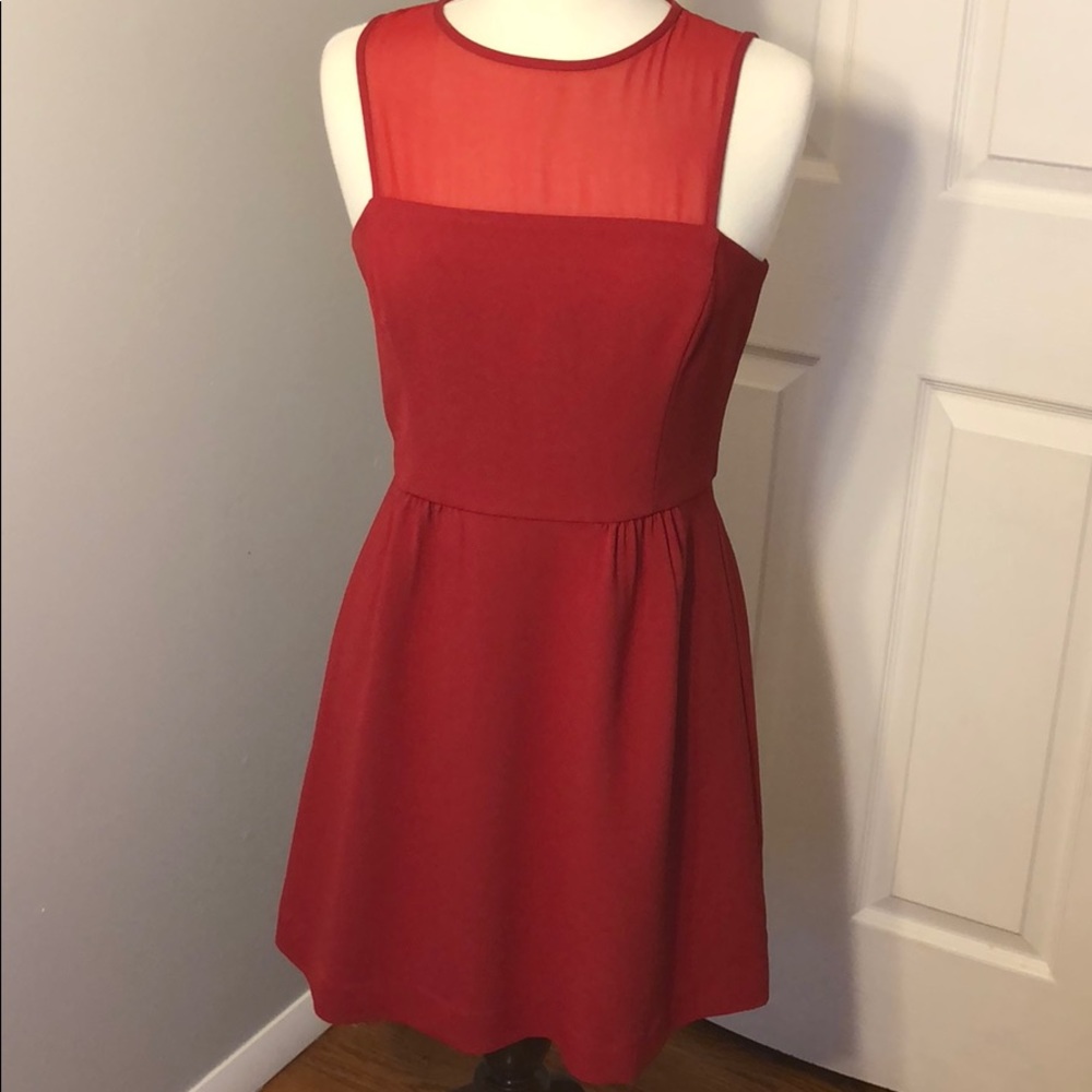 Banana republic red dress